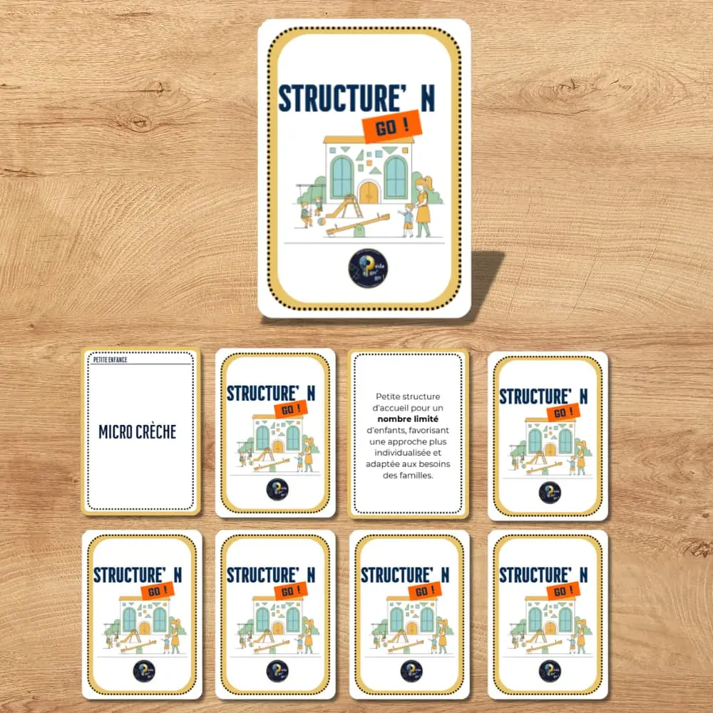 jeu de cartes sur les structures de l'esf