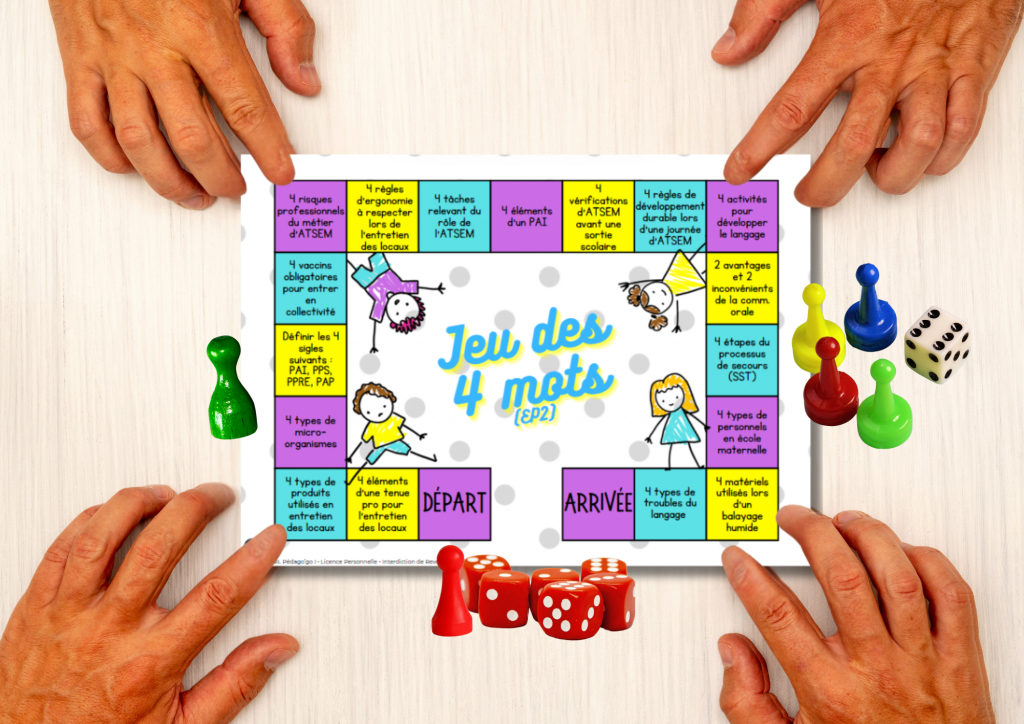 jeu des 4 mots ep2 cap aepe