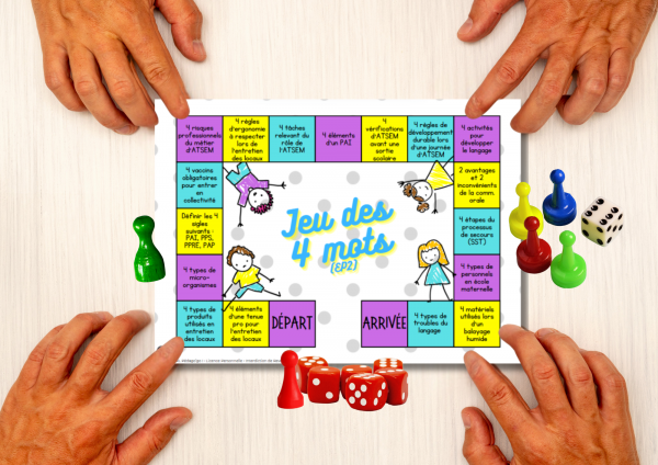 jeu des 4 mots ep2 cap aepe