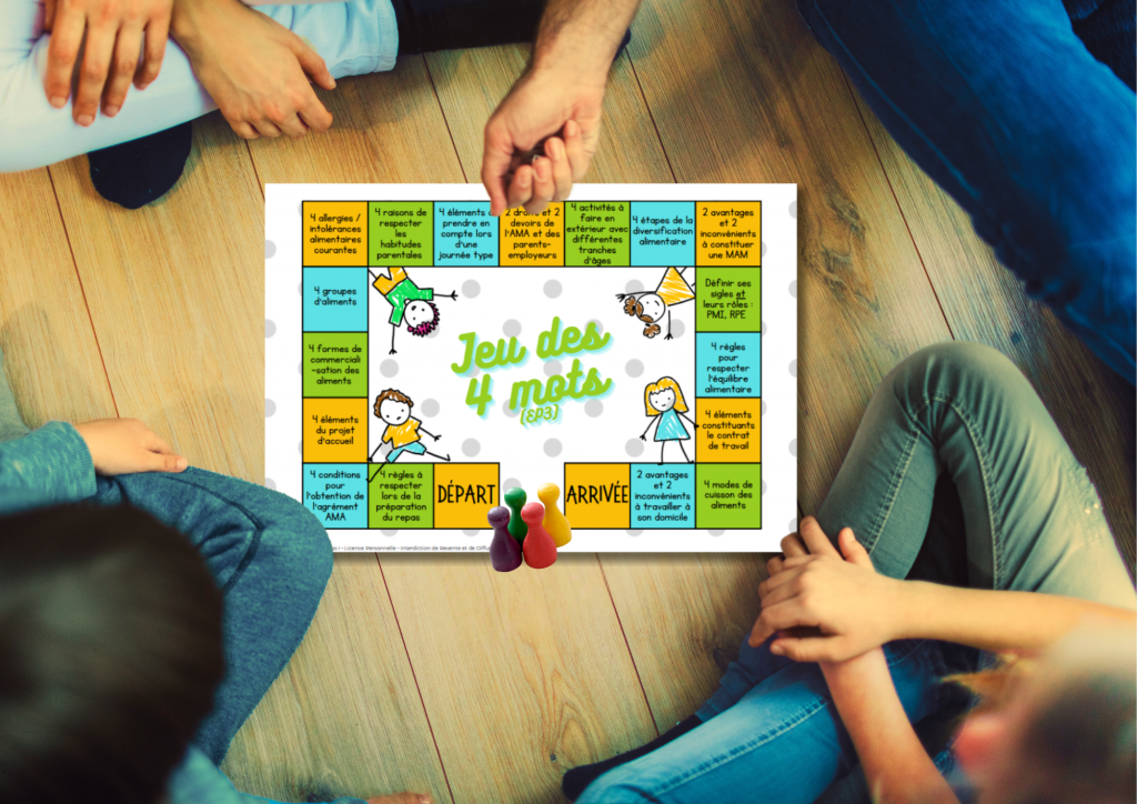 jeu des 4 mots ep3 cap aepe