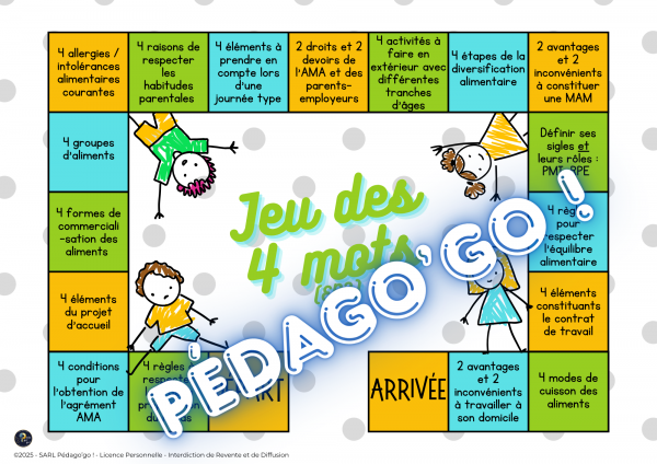jeu des 4 mots ep3 cap aepe