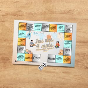 jeu des 4 mots alimentation de l'enfant et de l'adolescent