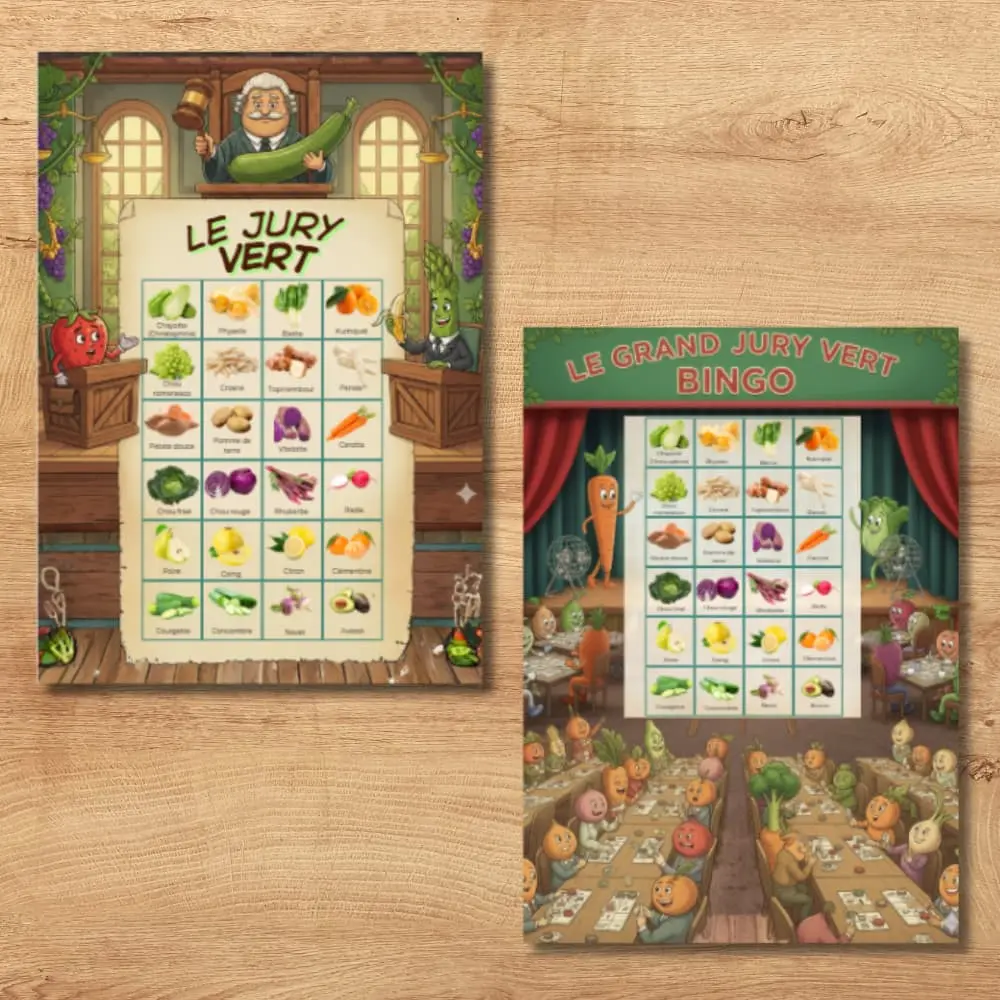 le jury vert apprentissage fruits et légumes