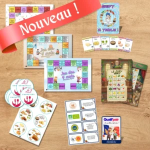 pack complet nutrition et alimentation : 7 jeux