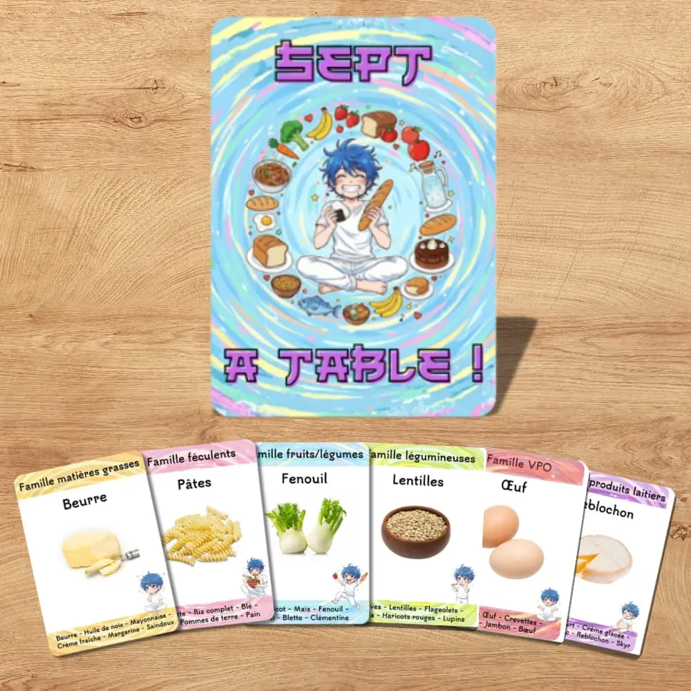 jeu groupes d'aliments